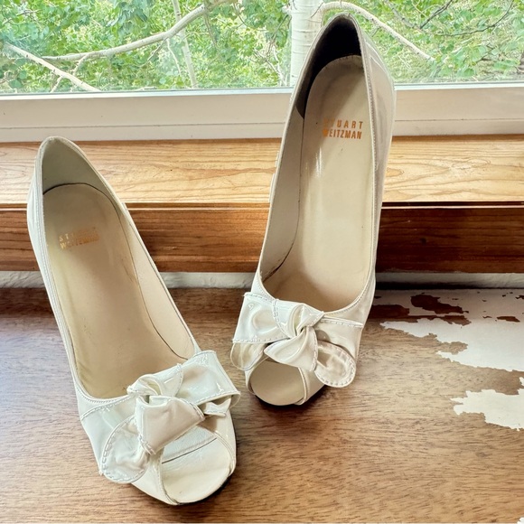 Stewart Weitzman Patent Leather Pumps -Excellent Condition!  Size 8.5 - Picture 3 of 7